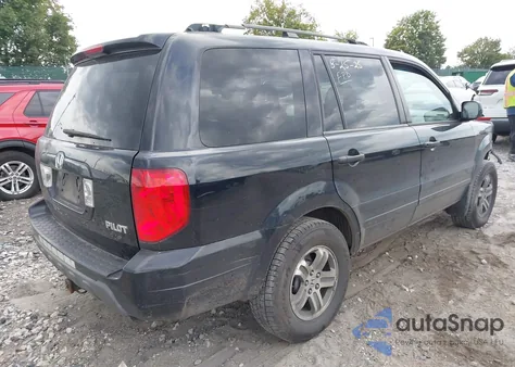 2005 Honda Pilot Ex-L from USA, damaged, VIN 5FNYF18695B062876